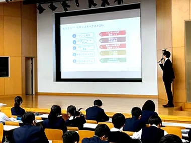物流授業の様子のイメージ